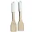 Egyenes spatula bambusz nyéllel, fehér, 32*6cm ut03732bs17