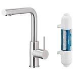 Mosogató csaptelep Duero Pure Basic Inox vízszűréssel