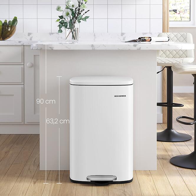 Szemetes 50 l fehér LTB101W01V1