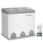 Szemetes 3x8 l fehér LTB24WT