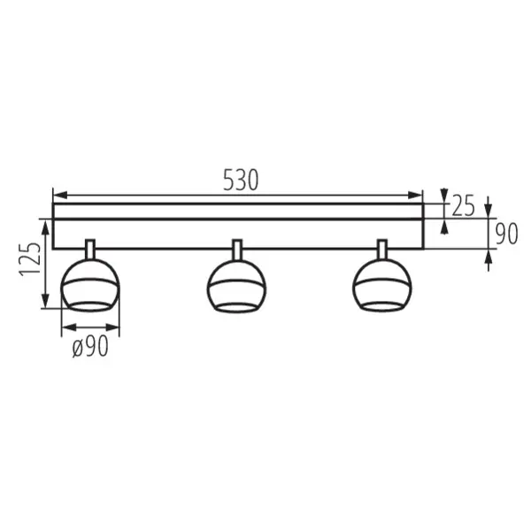 Lámpa GALOBA 33677 Black LS3,4