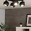 Lámpa GALOBA 33679 Black PL4,5