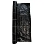 Fekete szövet talajtakaró 1,6x10 m 95 g/m2