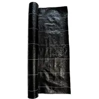 Fekete szövet talajtakaró 1,6x10 m 95 g/m2