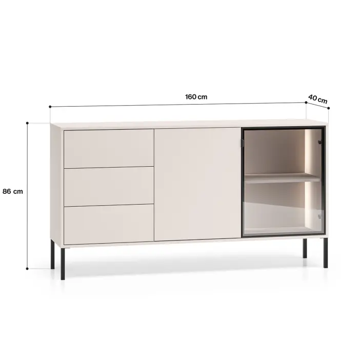 Komoda Barnee 02 Cashmere