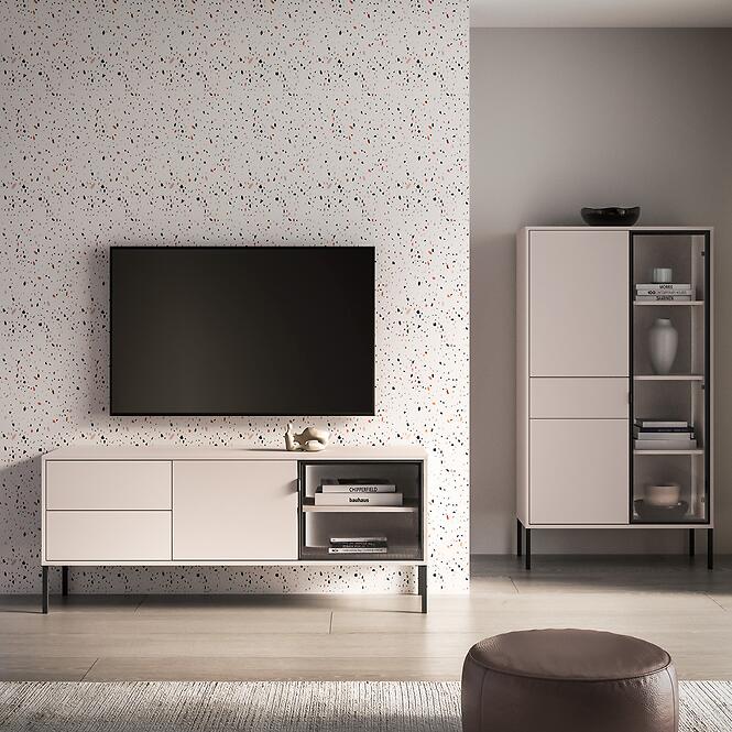 Szekrény RTV Barnee 04 Cashmere