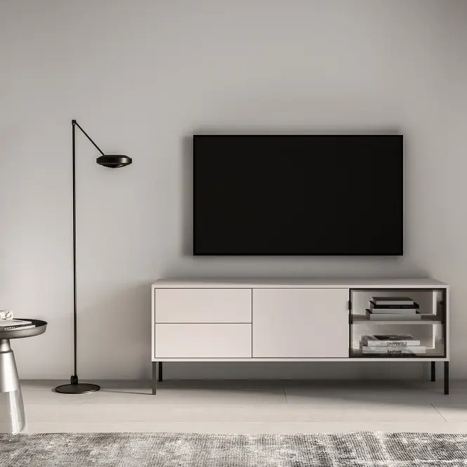 Szekrény RTV Barnee 04 Cashmere