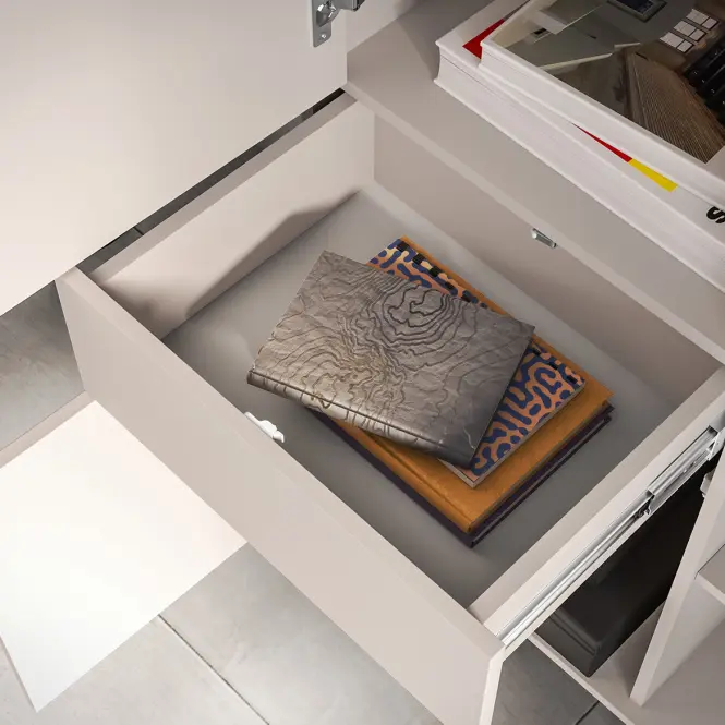 Regál Barnee 01 Cashmere