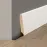 Padlólista mdf 9003 fehér 57mm 2.2m