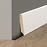Padlólista mdf 9003 fehér 57mm 2.2m