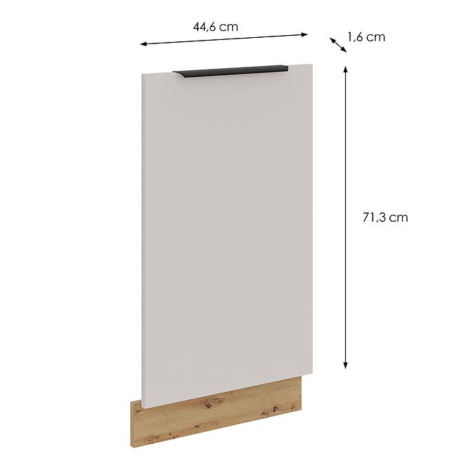 Szekrény homlokzat Solea kasmír/artisan ZM 713x446