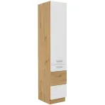 Konyhaszekrény artisan fehér, fényes 40DK – 210 2F