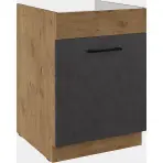 Konyhaszekrény Vigo matt grafit 60ZL 1S BB