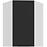 Konyhaszekrény Aria-BL/WH anti fingerprint 60X60 GN-90 1F (45°)