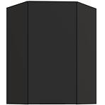 Konyhaszekrény Aria-BL/BL anti fingerprint 60X60 GN-90 1F (45°)