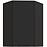 Konyhaszekrény Aria-BL/BL anti fingerprint 60X60 GN-90 1F (45°)