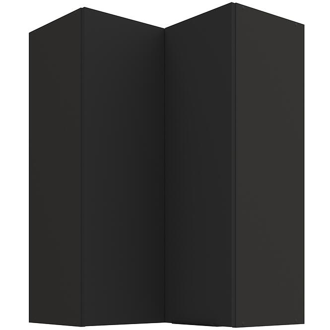Konyhaszekrény Aria-BL/BL anti fingerprint 60X60 GN-90 2F (90°)