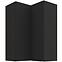 Konyhaszekrény Aria-BL/BL anti fingerprint 60X60 GN-90 2F (90°)
