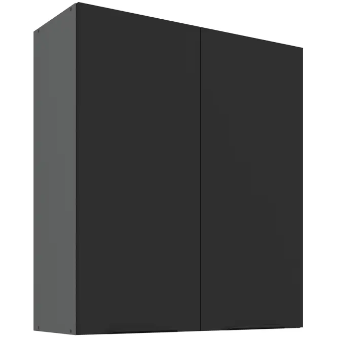 Konyhaszekrény Aria-BL/ANT anti fingerprint 80G-90 2F