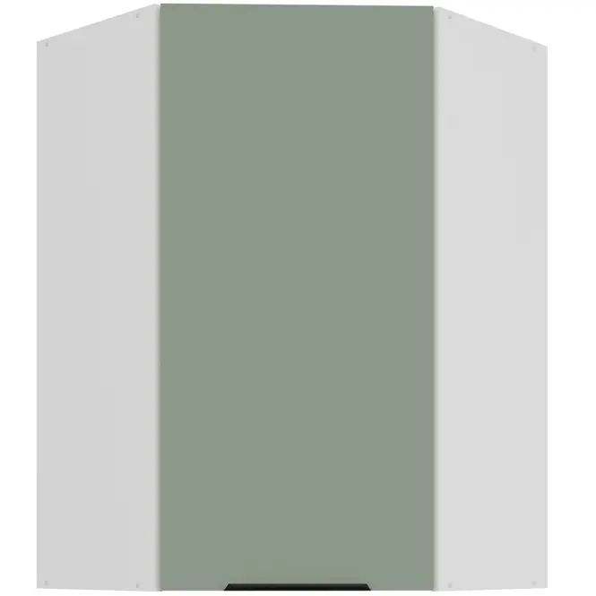 Konyhaszekrény Aria-SA/WH anti fingerprint 60X60 GN-90 1F (45°)