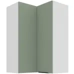 Konyhaszekrény Aria-SA/WH anti fingerprint 60X60 GN-90 2F (90°)