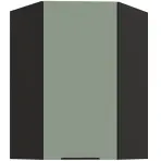 Konyhaszekrény Aria-SA/BL anti fingerprint 60X60 GN-90 1F (45°)