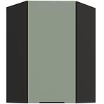 Konyhaszekrény Aria-SA/BL anti fingerprint 60X60 GN-90 1F (45°)