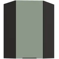 Konyhaszekrény Aria-SA/BL anti fingerprint 60X60 GN-90 1F (45°)