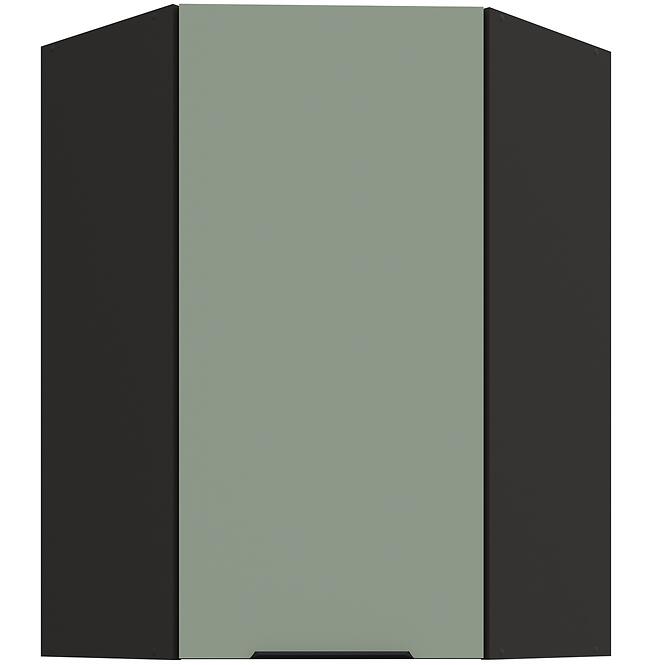 Konyhaszekrény Aria-SA/BL anti fingerprint 60X60 GN-90 1F (45°)