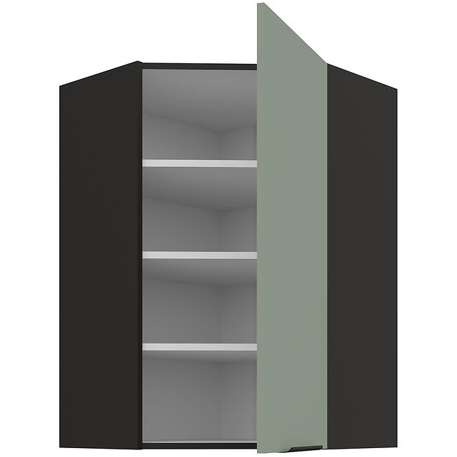 Konyhaszekrény Aria-SA/BL anti fingerprint 60X60 GN-90 1F (45°)