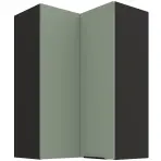 Konyhaszekrény Aria-SA/BL anti fingerprint 60X60 GN-90 2F (90°)