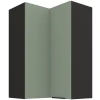 Konyhaszekrény Aria-SA/BL anti fingerprint 60X60 GN-90 2F (90°)