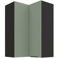 Konyhaszekrény Aria-SA/BL anti fingerprint 60X60 GN-90 2F (90°)