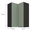 Konyhaszekrény Aria-SA/BL anti fingerprint 60X60 GN-90 2F (90°),3