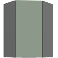 Konyhaszekrény Aria-SA/ANT anti fingerprint 60X60 GN-90 1F (45°)