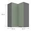 Konyhaszekrény Aria-SA/ANT anti fingerprint 60X60 GN-90 2F (90°),3
