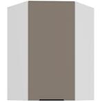 Konyhaszekrény Aria-TA/WH anti fingerprint 60X60 GN-90 1F (45°)