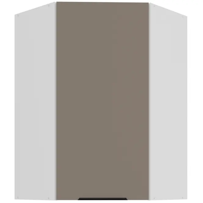 Konyhaszekrény Aria-TA/WH anti fingerprint 60X60 GN-90 1F (45°)