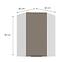 Konyhaszekrény Aria-TA/WH anti fingerprint 60X60 GN-90 1F (45°),3