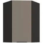 Konyhaszekrény Aria-TA/BL anti fingerprint 60X60 GN-90 1F (45°)