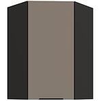 Konyhaszekrény Aria-TA/BL anti fingerprint 60X60 GN-90 1F (45°)