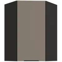 Konyhaszekrény Aria-TA/BL anti fingerprint 60X60 GN-90 1F (45°)
