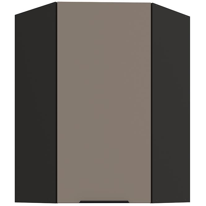 Konyhaszekrény Aria-TA/BL anti fingerprint 60X60 GN-90 1F (45°)