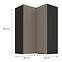 Konyhaszekrény Aria-TA/BL anti fingerprint 60X60 GN-90 2F (90°),3