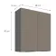 Konyhaszekrény Aria-TA/ANT anti fingerprint 80G-90 2F,3