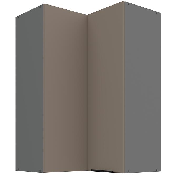 Konyhaszekrény Aria-TA/ANT anti fingerprint 60X60 GN-90 2F (90°)