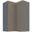 Konyhaszekrény Aria-TA/ANT anti fingerprint 60X60 GN-90 2F (90°)