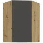 Konyhaszekrény Aria-GR/AR anti fingerprint 60X60 GN-90 1F (45°)