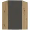 Konyhaszekrény Aria-GR/AR anti fingerprint 60X60 GN-90 1F (45°)