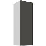 Konyhaszekrény Aria-GR/WH anti fingerprint 30G-90 1F